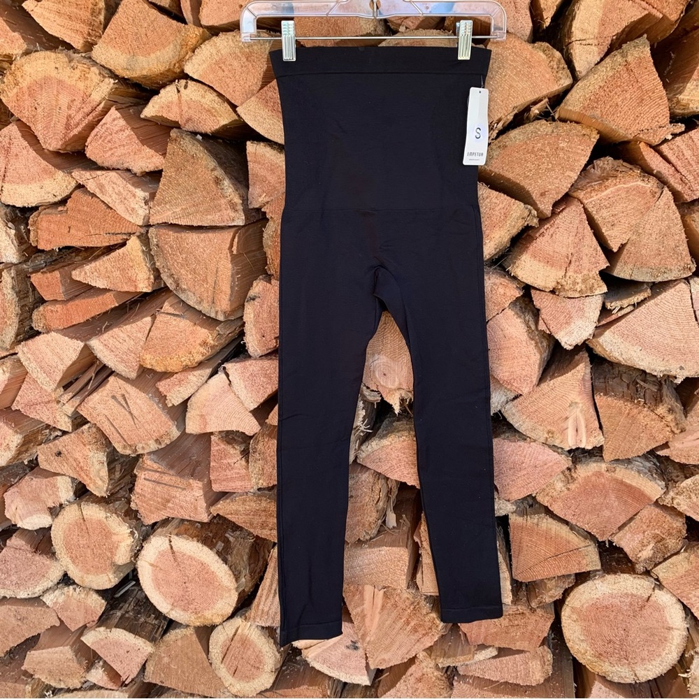 High Waisted Black Leggings Women Small Shapermint